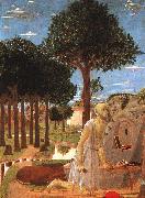 Piero della Francesca The Penance of St. Jerome oil painting artist